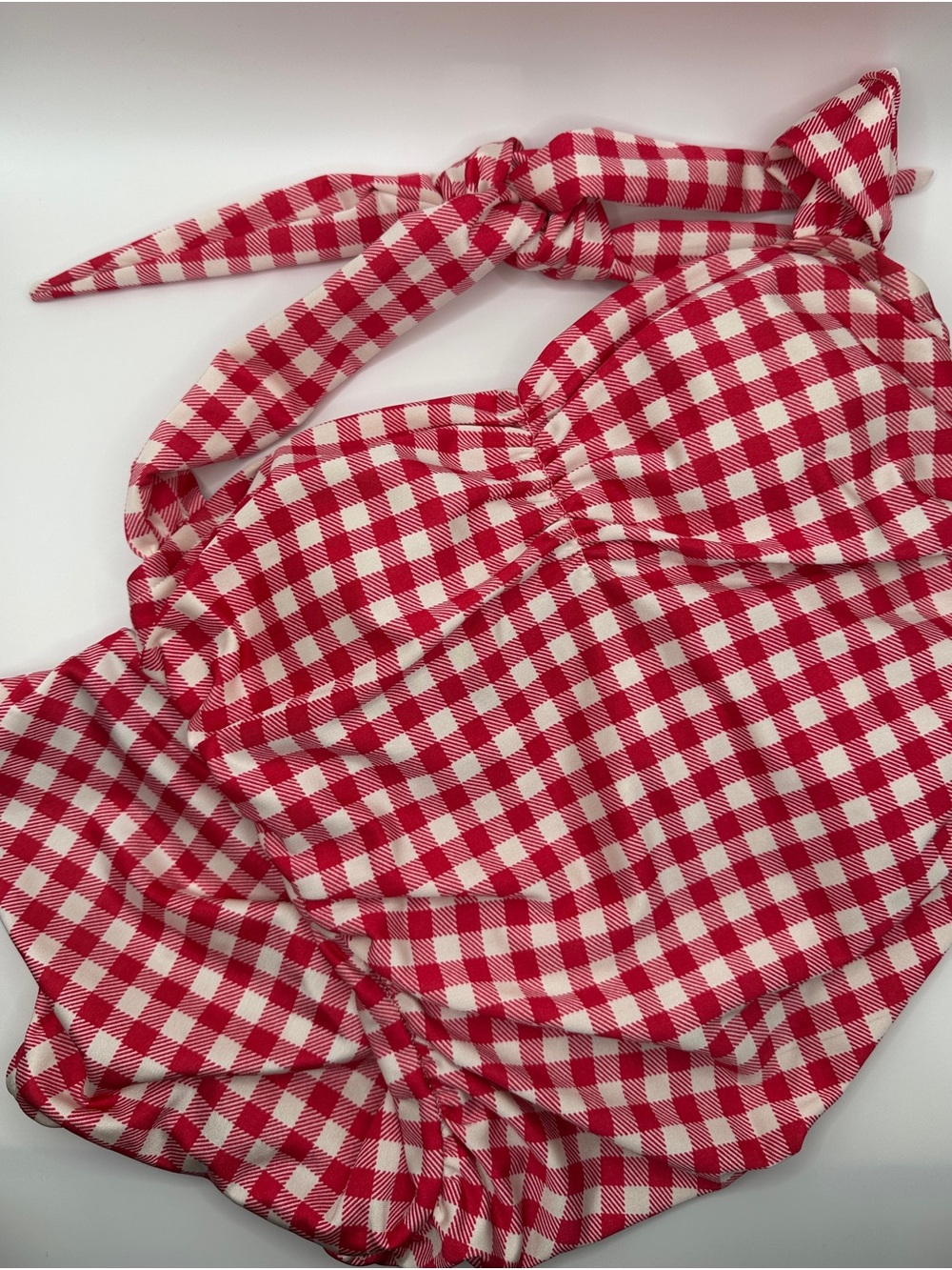 Modcloth Bathing Beauty One-Piece Swimsuit in Cherry Pie - Picture 4 of 6